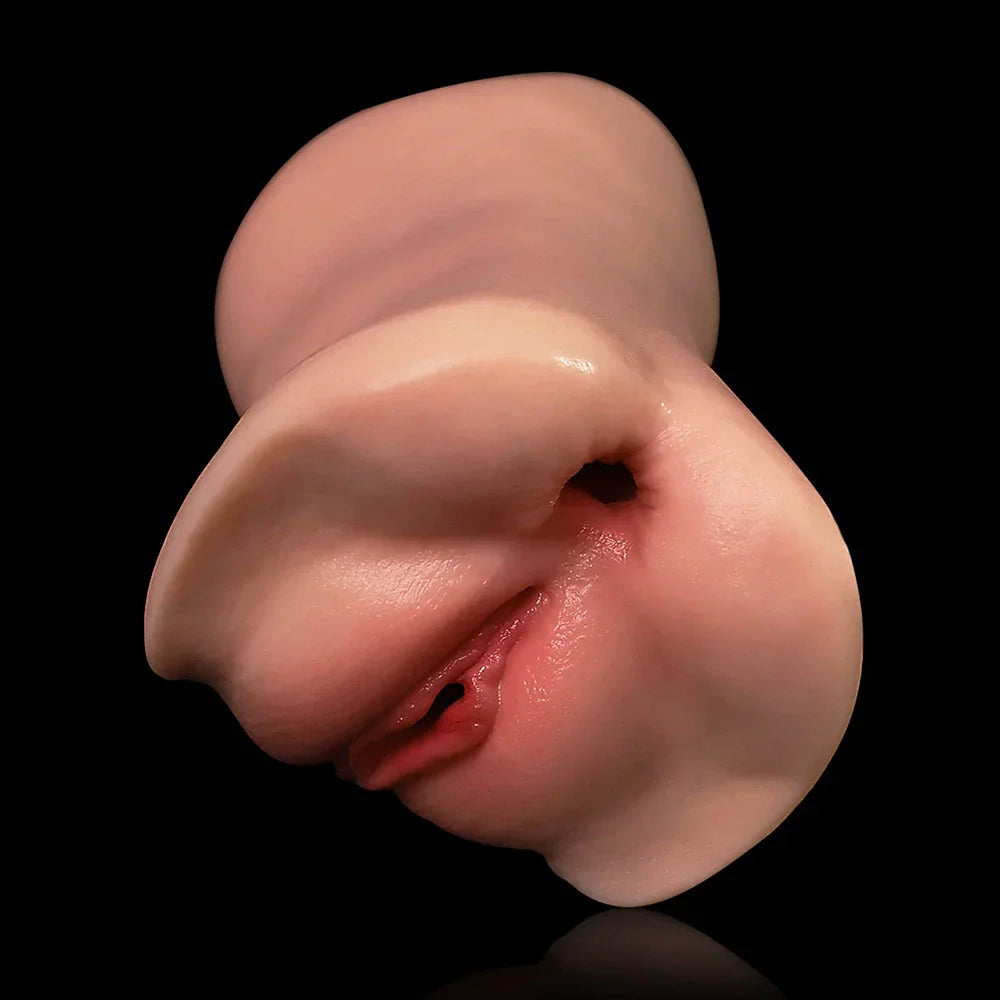 Janice: 0,9 kg sexy 3‑in‑1 siliconen pocket pussy