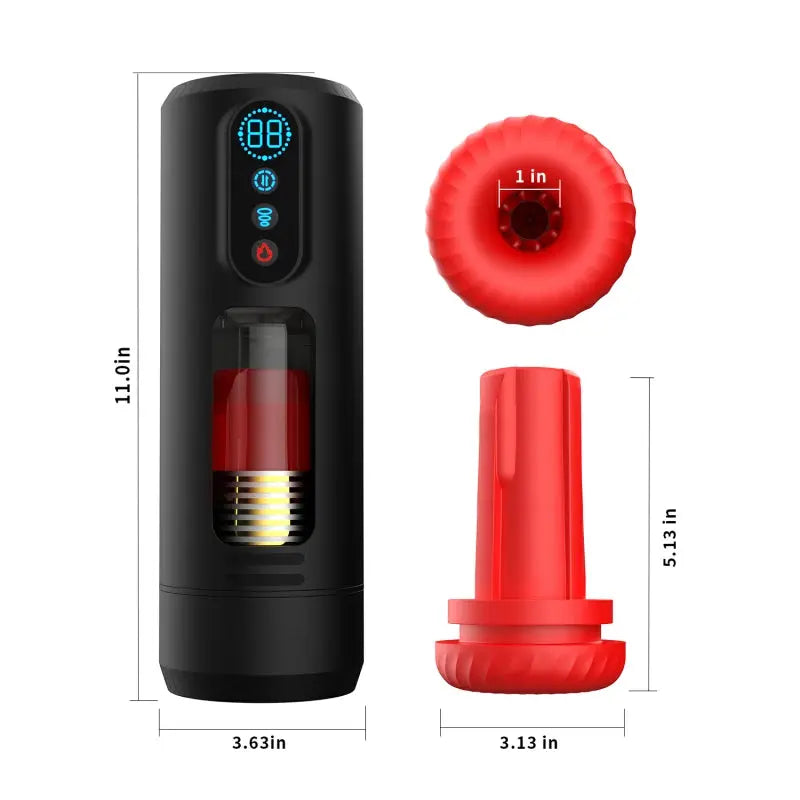 XS6 Pro Heated Automatic Masturbator 9 Thrusting Sucking & Vibrating