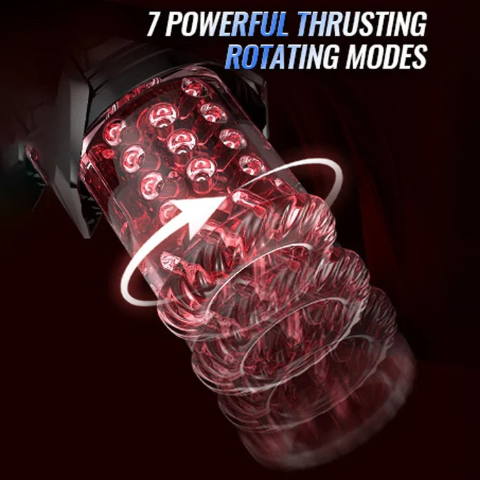 XT20 Pro Waterproof Blwojob Machine Thrusting Rotating Sucting App Control