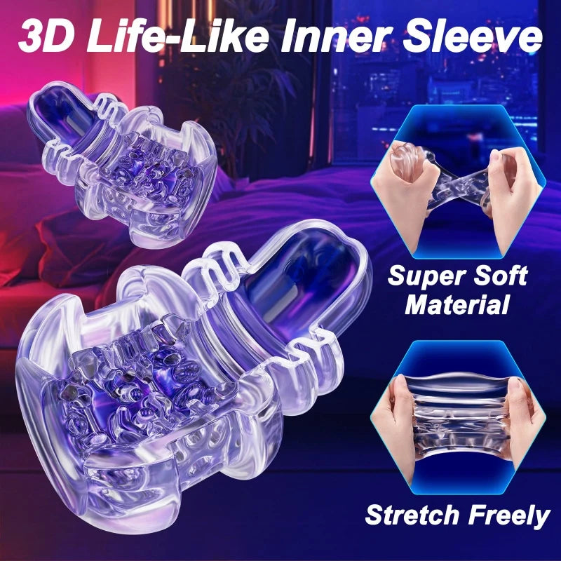 XG18 Plus Glans Trainer 10 Licking Thrusting Blowjob Machine