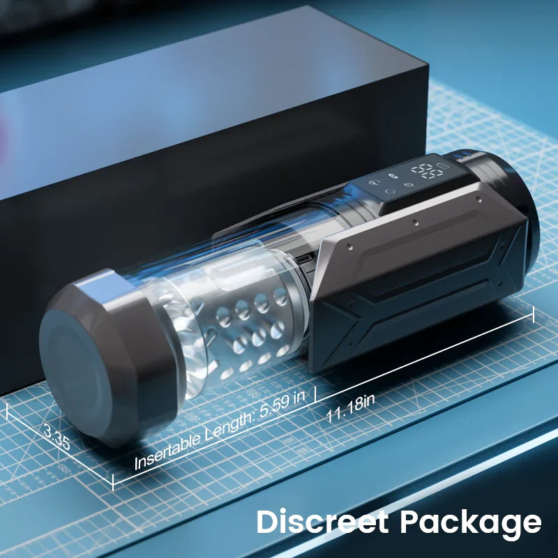 XT20 Male Stroker 7 Sucking Vibrating Thrusting Rotating 100% Waterproof