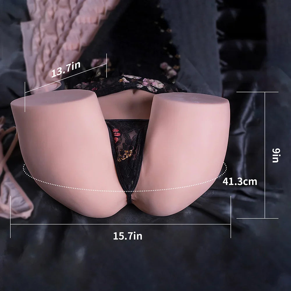 Noriko: realistische bubbelkont-masturbator van 13 kg voor doggystyle