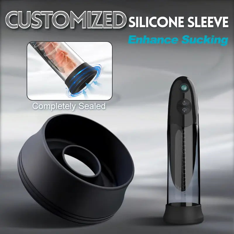 Bathfun Hydro Penis Pump 3 Modes Waterproof Vacuum Trainer