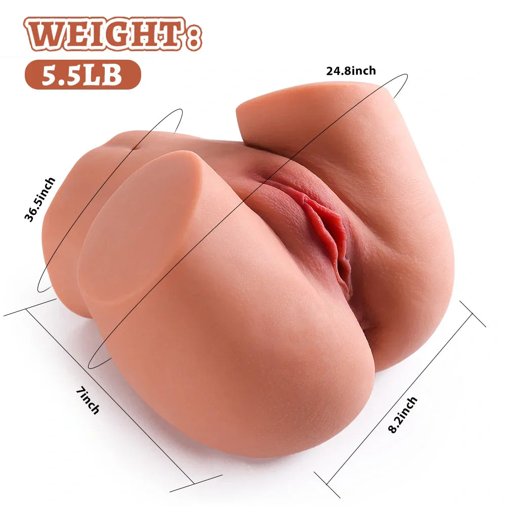 Tracey: realistisch klein anaal seksspeeltje van 2,5 kg voor beginners
