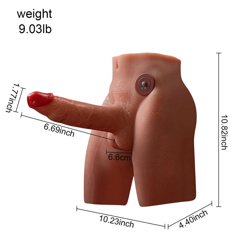Kyle: Torso voor Vrouwen (4,1 kg) met 17 cm Automatisch Uitschuifbare Functie