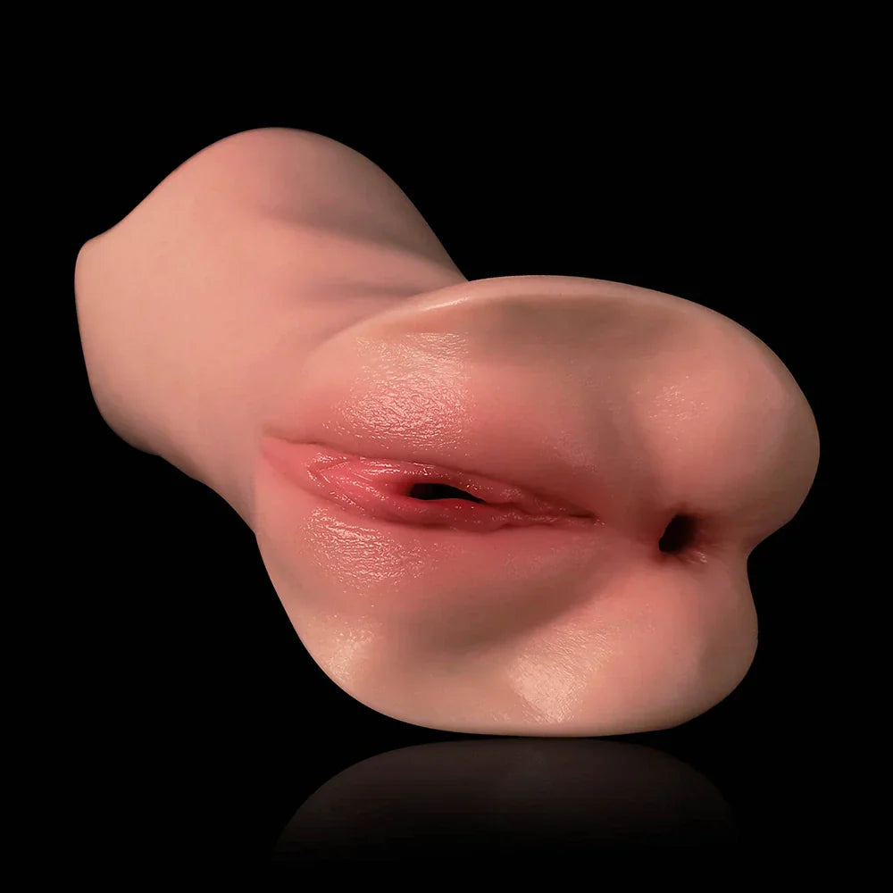 Janice: 0,9 kg sexy 3‑in‑1 siliconen pocket pussy