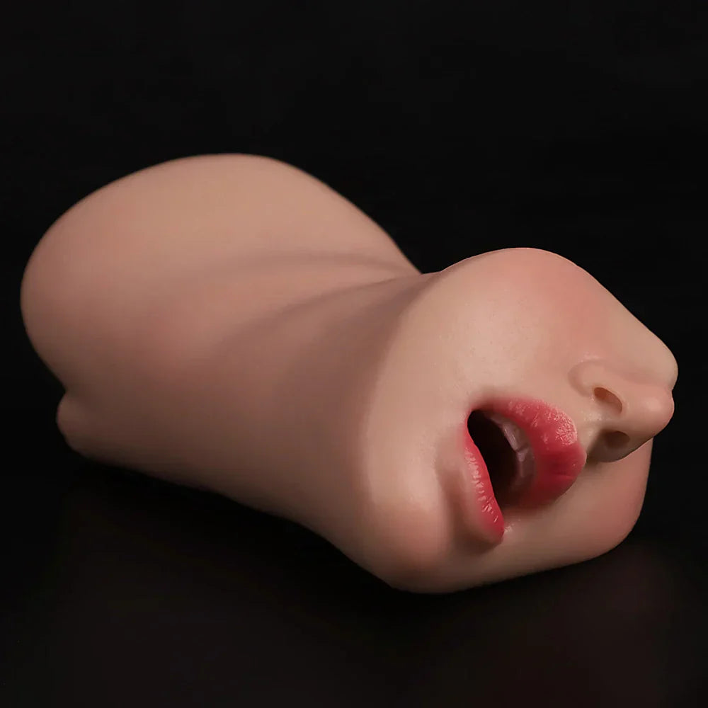 Janice: 0,9 kg sexy 3‑in‑1 siliconen pocket pussy