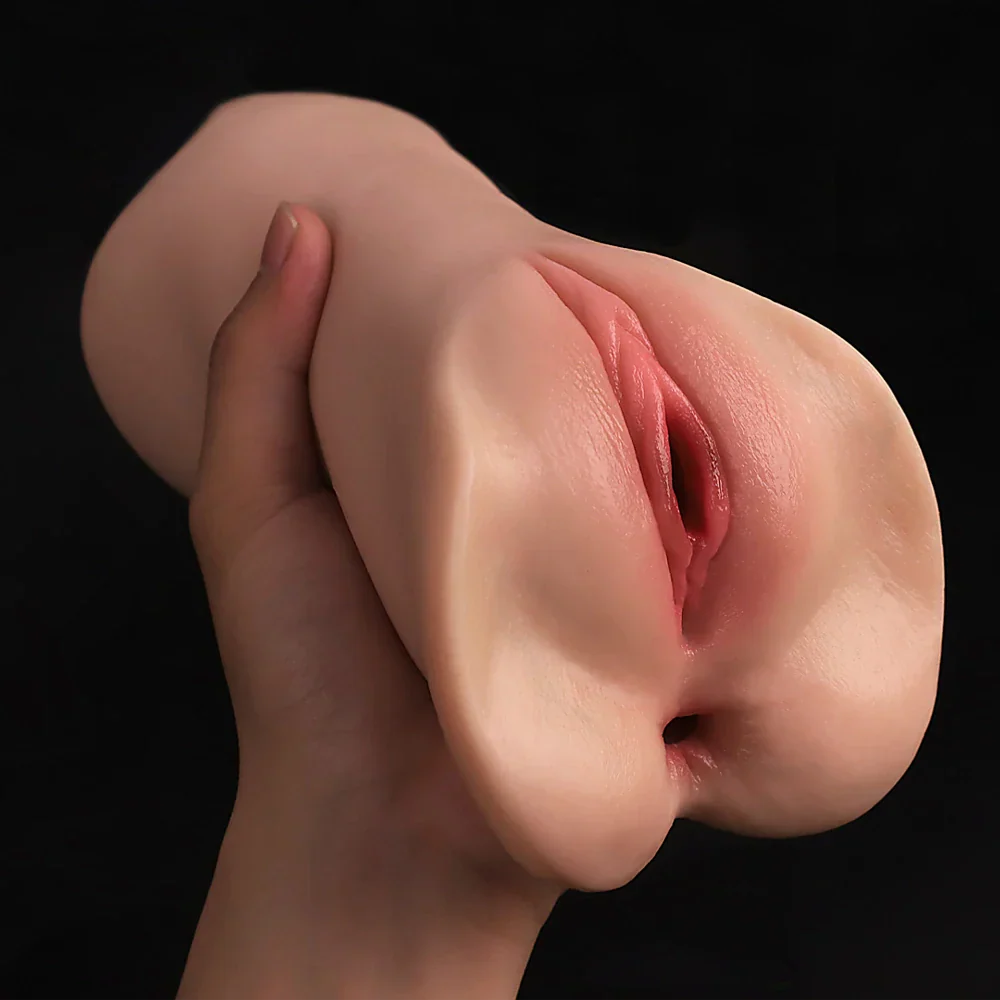 Janice: 0,9 kg sexy 3‑in‑1 siliconen pocket pussy