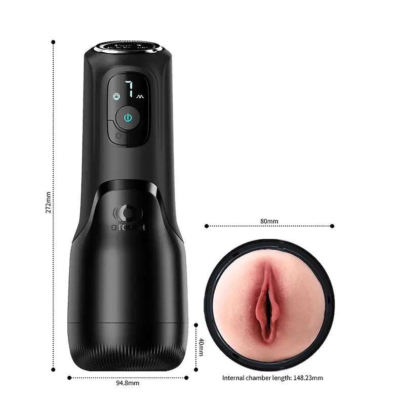 XS7 Auto Stroker with Gen 2 Contraction Tech Clamping Sucking Vibrating