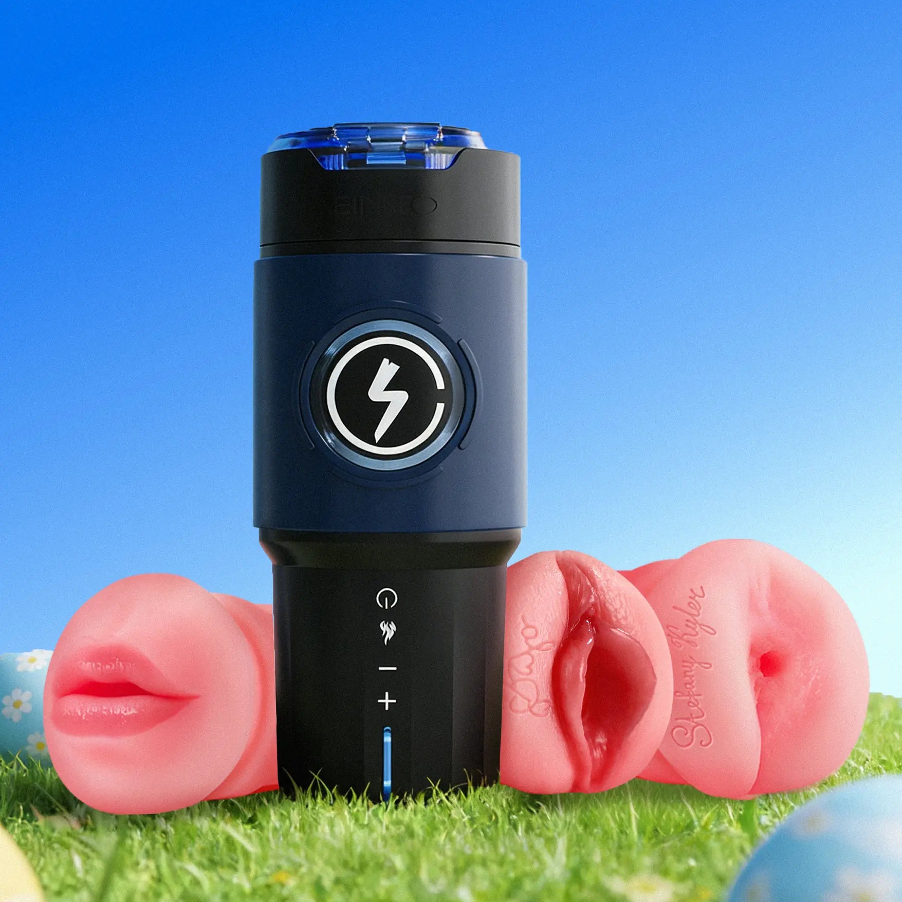 XT8 Max: Infrared Heat Auto Stroker with 3 Interchangeable Sleeves & App