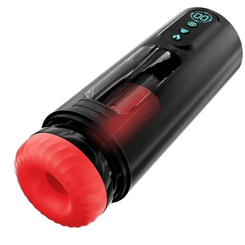 XS6 Pro Heated Automatic Masturbator 9 Thrusting Sucking & Vibrating