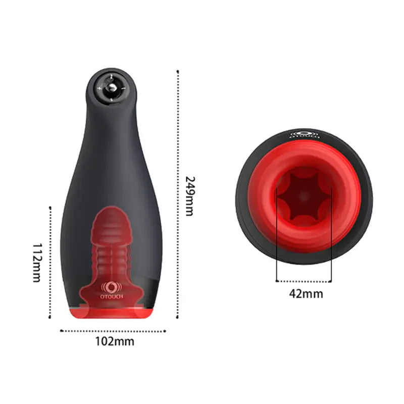 XV9 Instant Heat Blowjob Machine Thrusting Vibrating Waterproof & Joystick Control