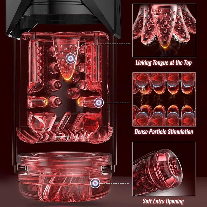 XT20 Pro Waterproof Blwojob Machine Thrusting Rotating Sucting App Control