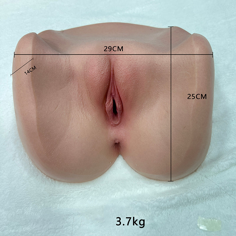 Eva: 3.7KG Siliconen Realistische Vagina Sextoy Pocket Pussy Mannen Masturbator