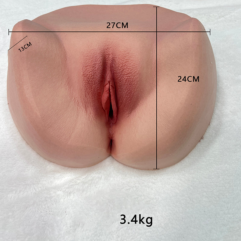 Kylie: 3,4 kg Siliconen Pocket Pussy Vagina Stroker Mannen Masturbator