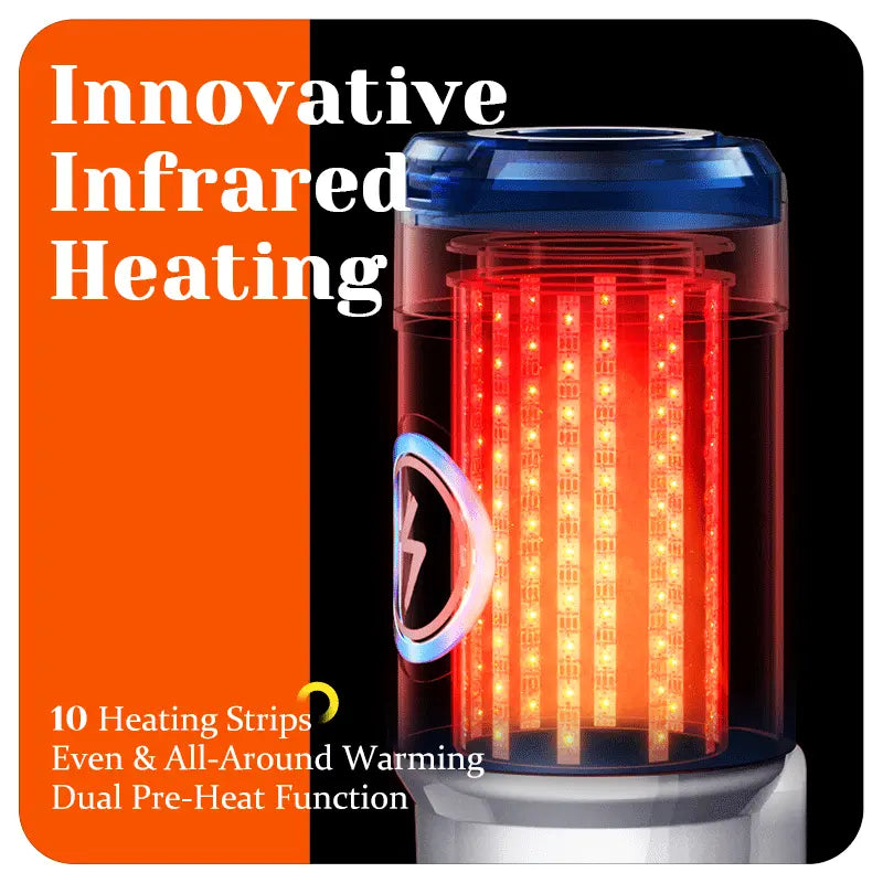 XT8 Fast-Heating Automatic Stroker with Whisper-Quiet Performance