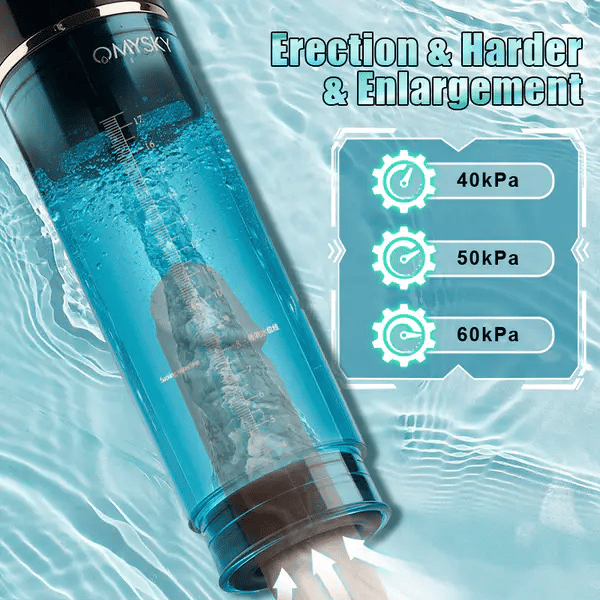 XP6 Hydro Penis Pump 6 Suction LED Display 100% Waterproof