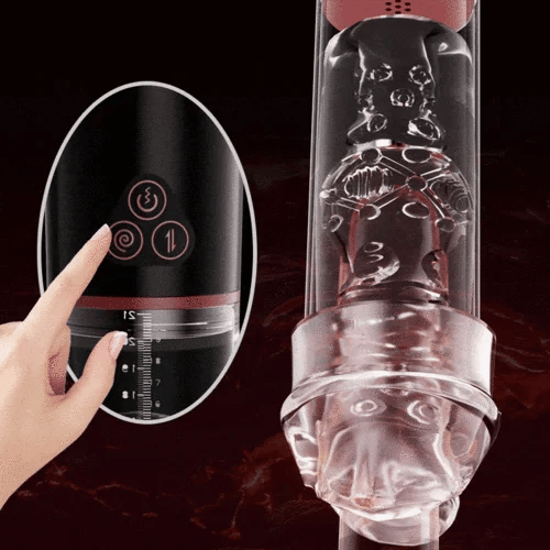 XP10 Penis Pnlargement Pump 3 Suction 9 Vibration Plus Masturbator Sleeve