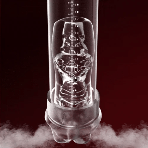 XP10 Penis Pnlargement Pump 3 Suction 9 Vibration Plus Masturbator Sleeve