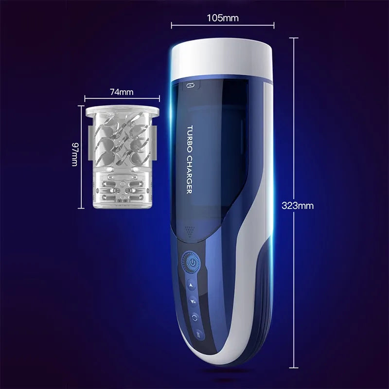 XR9 Blowjob Machine 10 Thrusting Rotating 460 RPM Sexy Moans