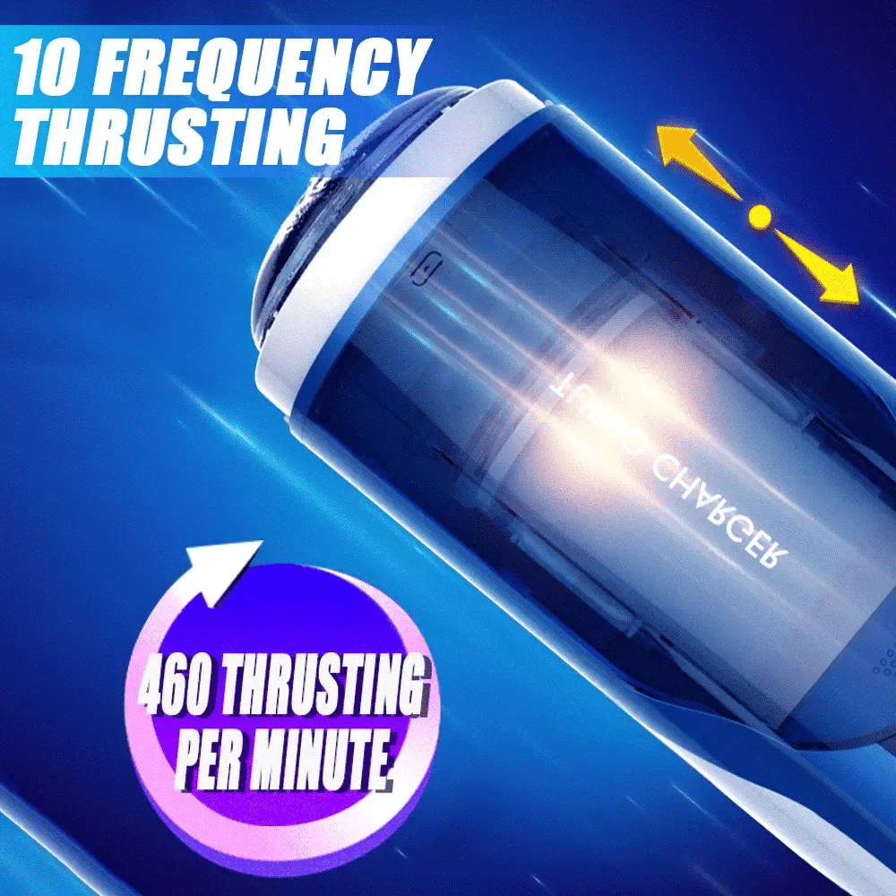 XR9 Blowjob Machine 10 Thrusting Rotating 460 RPM Sexy Moans