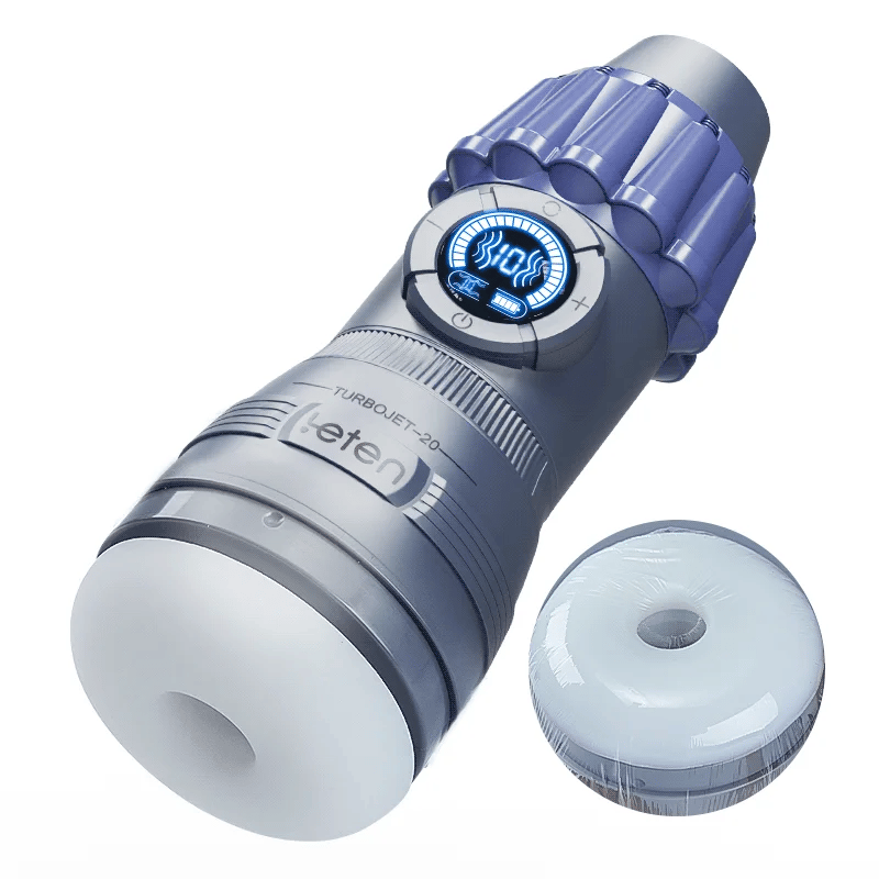 XS2 Male Masturbator 10 Suction Vibration Sexy Moans Compact Size