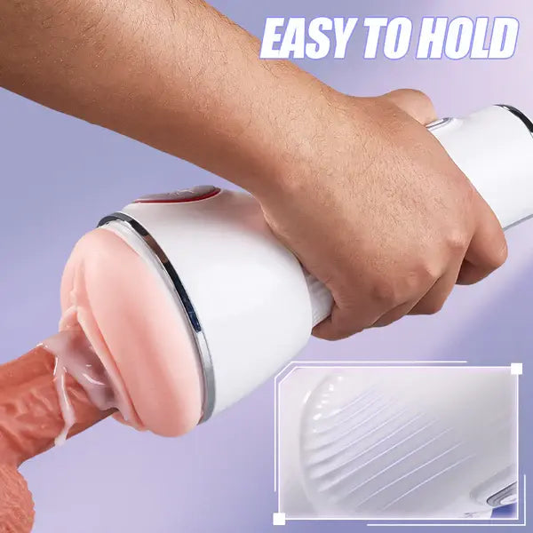 XS4 High-end Male Masturbator 3D Realistic Electric Pocket Pussy