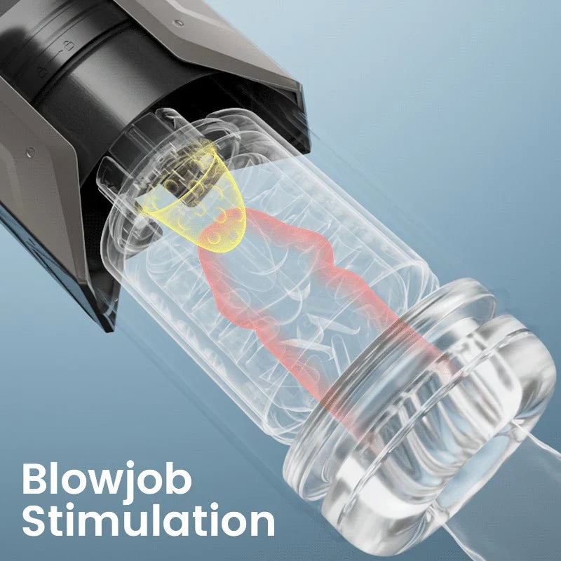 XT20 Male Stroker 7 Sucking Vibrating Thrusting Rotating 100% Waterproof