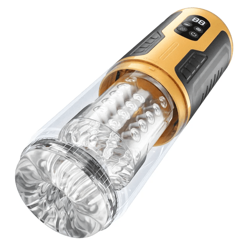 XR15 Male Masturbator Thrusting Rotating Licking Vibrating One-Key Burst