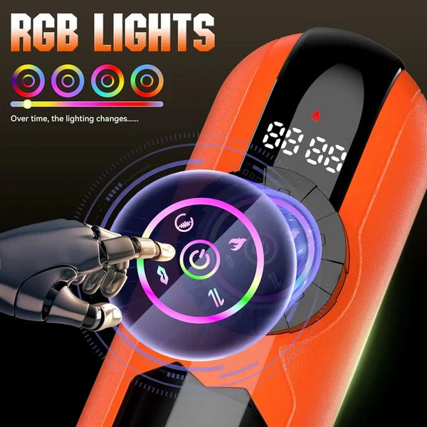 XT12: Male Stroker Thrusting Sucking Vibrating Heating & App Control