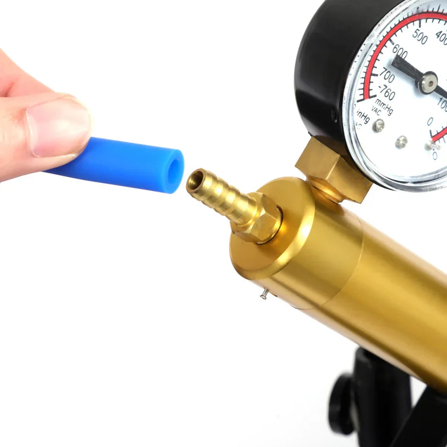LuxaMax Elite Brass Scissor-Grip Luxury Manual Penis Pump