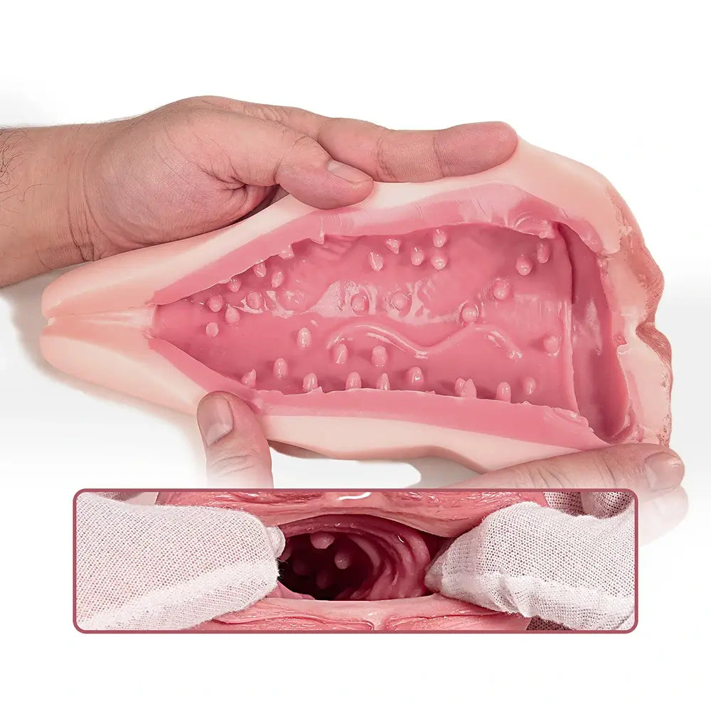 Grace: 740g ultra-realistische siliconen pocket pussy