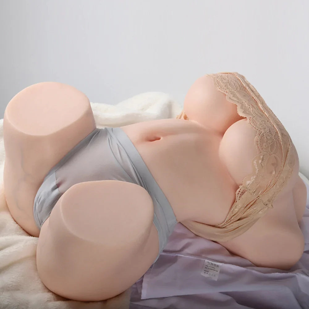 Lucinda: 13,5 kg realistische siliconen torsosekspop