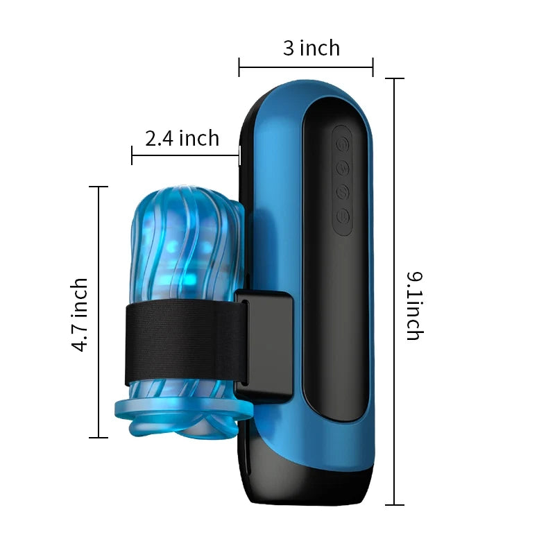 XT25 External Auto Stroker Thrusting Vibrating Multi Adaptable Low Noise