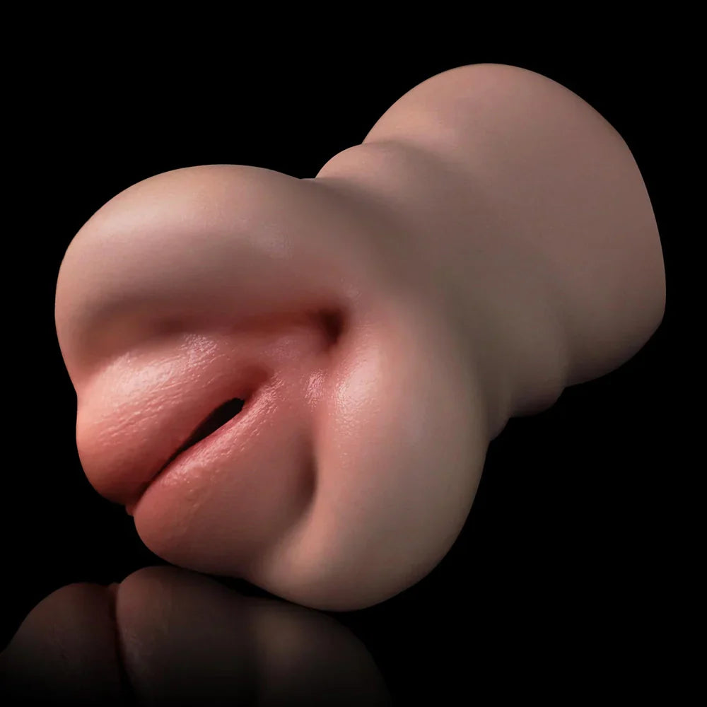 Elsa: 0,75 kg siliconen pocket pussy met maagdelijke schaamlippen