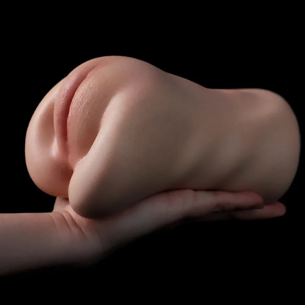 Elsa: 0,75 kg siliconen pocket pussy met maagdelijke schaamlippen